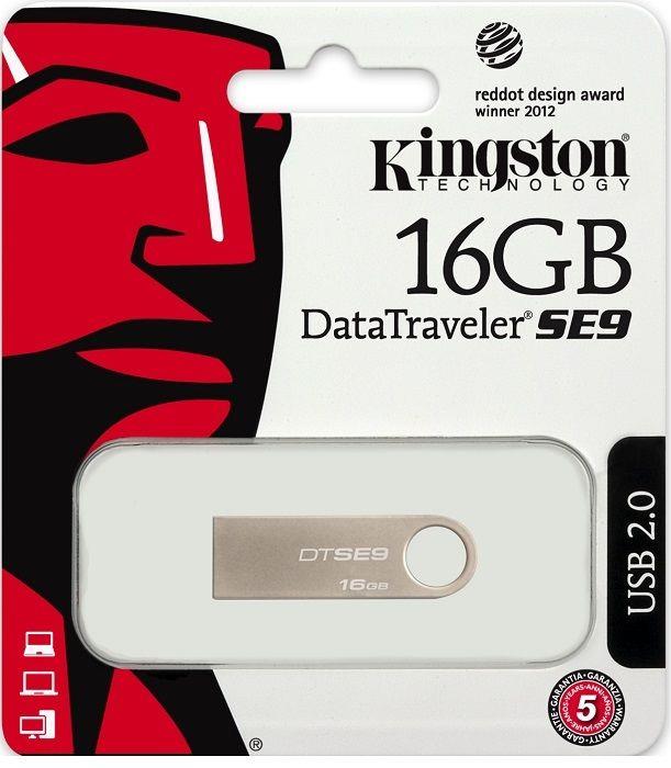 KINGSTON PenDrive Kingston 16 GB DTSE9H